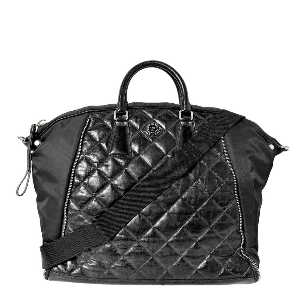 Moncler Leather Top Handle Bag